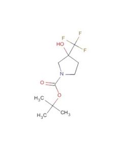 Astatech TERT-BUTYL 3-HYDROXY-3-(TRIFLUOROMETHYL)PYRROLIDINE-1-CARBOXYLATE; 1G; Purity 95%; MDL-MFCD16990772